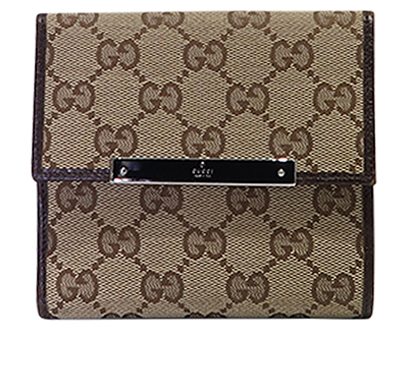 Gucci French Flap Wallet, front view